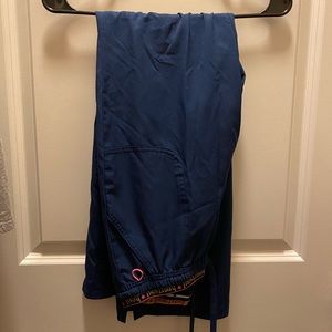 Navy HeartSoul Bootcut Scrubs